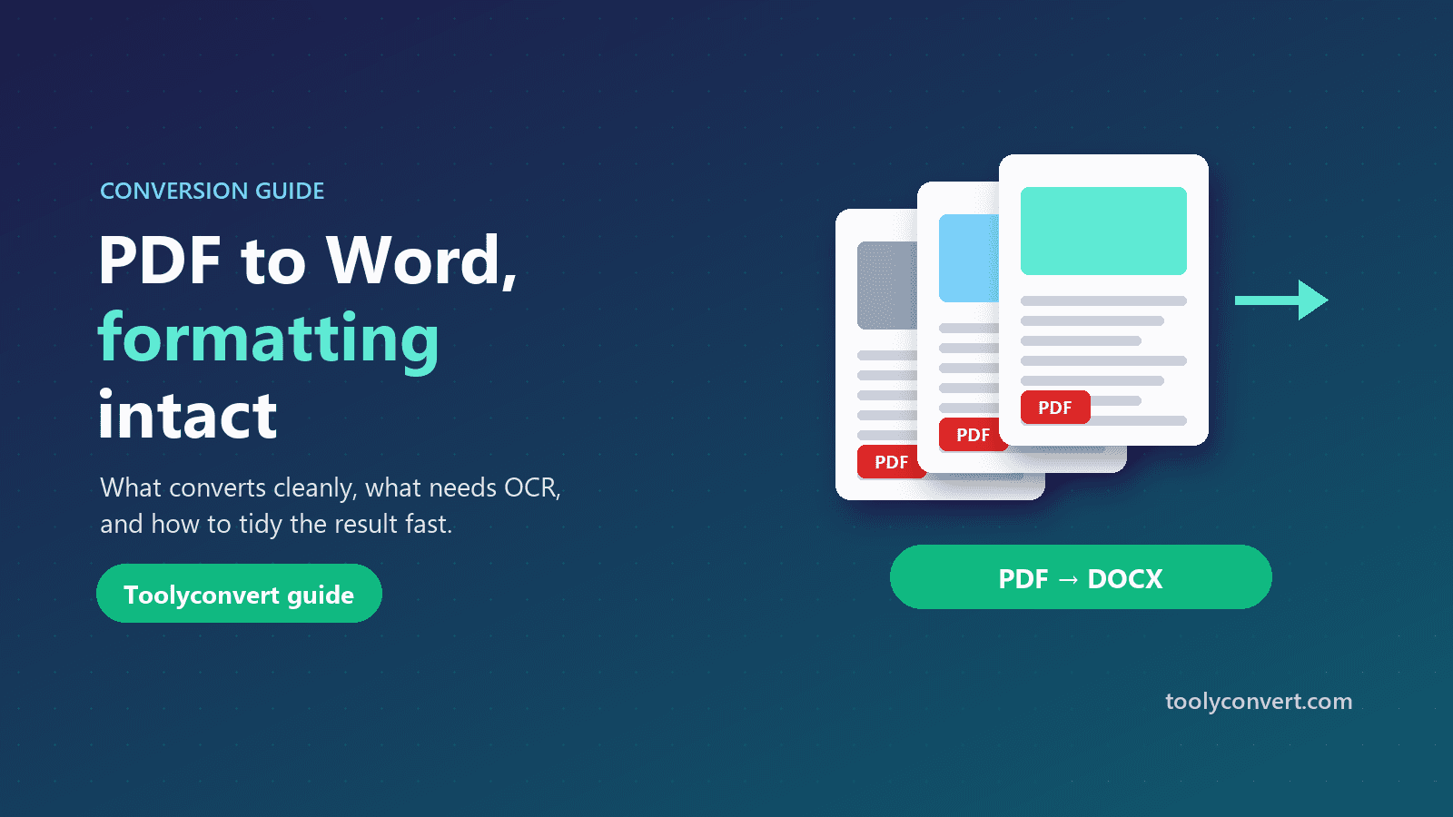 How to Convert PDF to Word Without Losing Formatting article