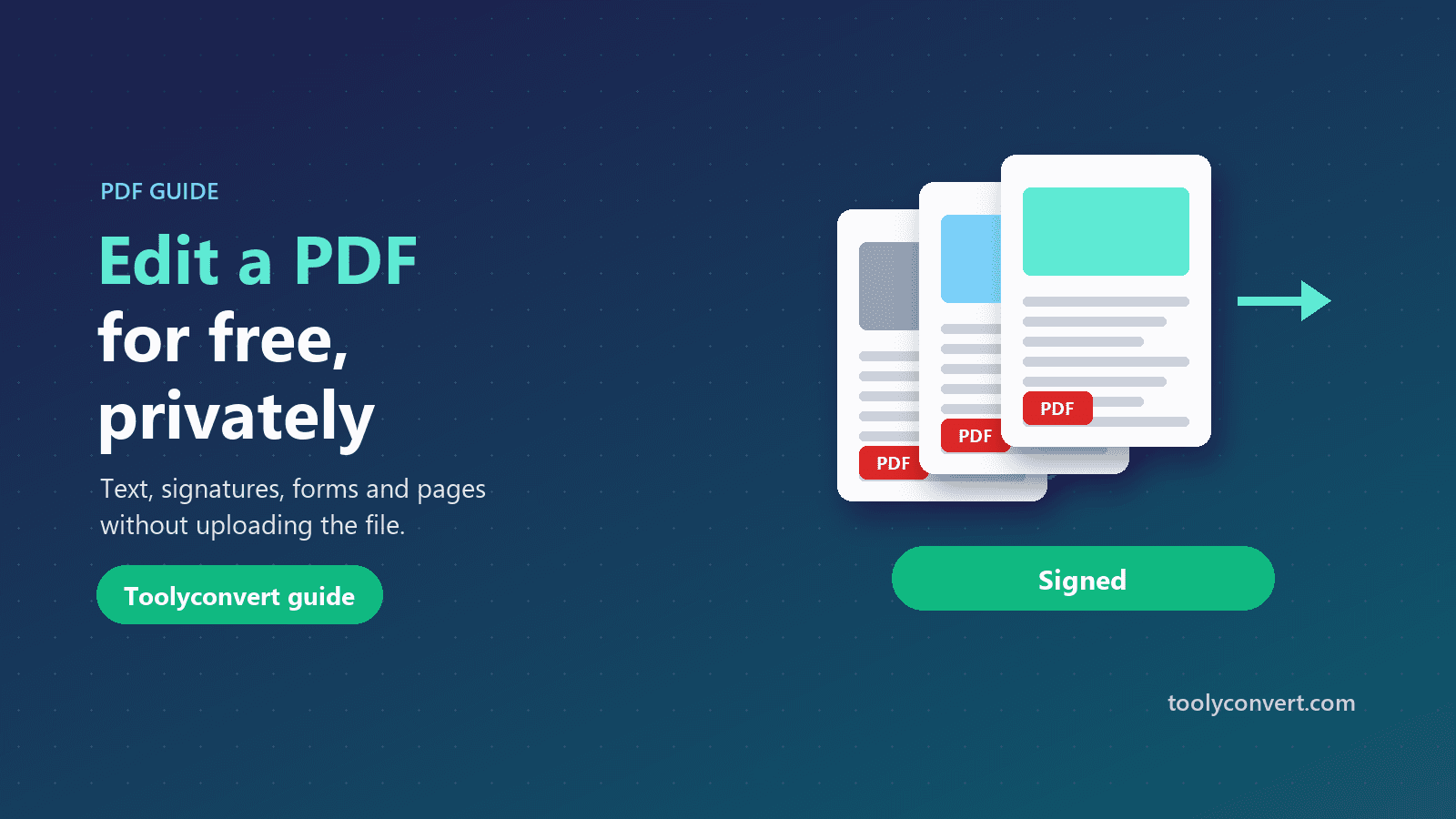 How to Edit a PDF for Free: Text, Signatures and Pages article