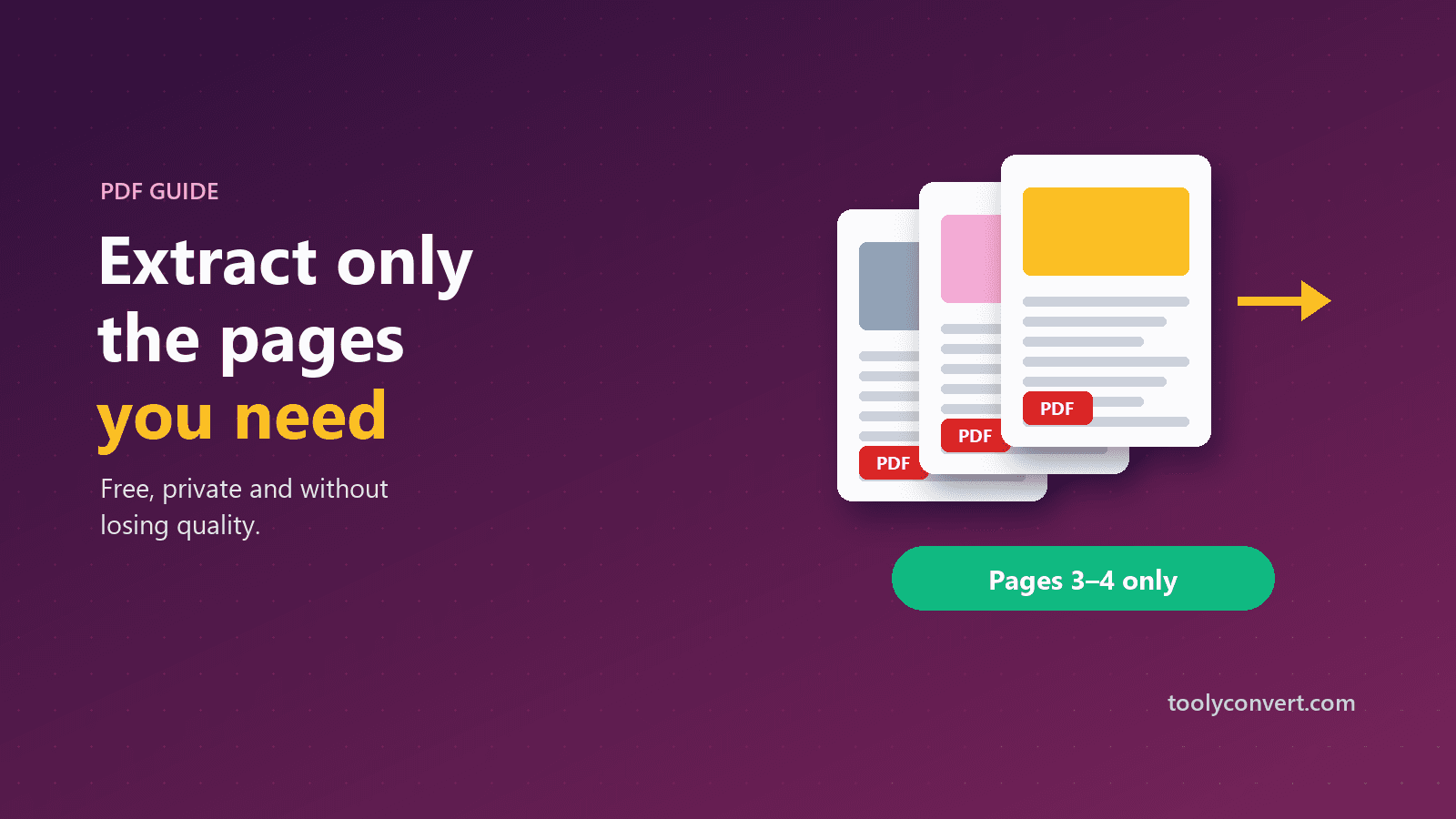 How to Extract Pages From a PDF (Free, Private and Quick) article