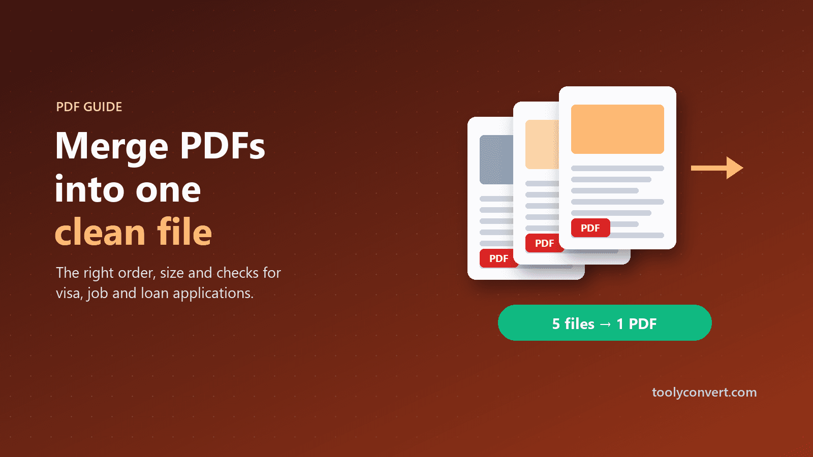How to Merge PDFs Into One File for Applications (Without Mistakes) article