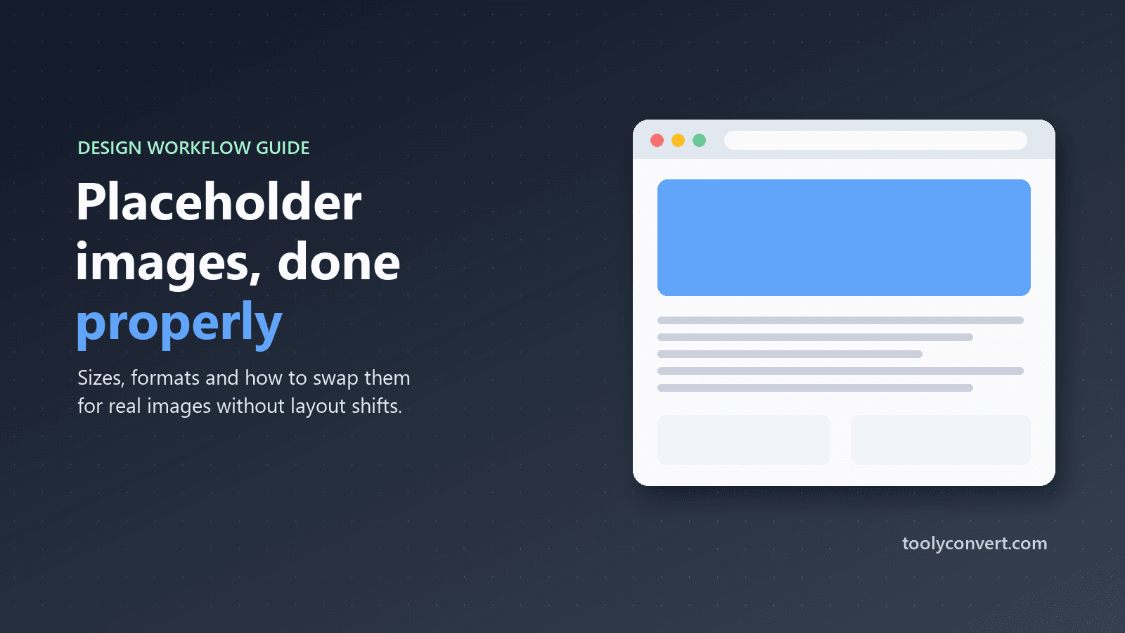 Placeholder Images: A Practical Guide for Designers and Developers article