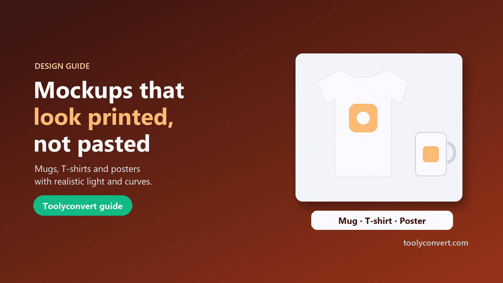 How to Make a Product Mockup That Looks Printed, Not Pasted article