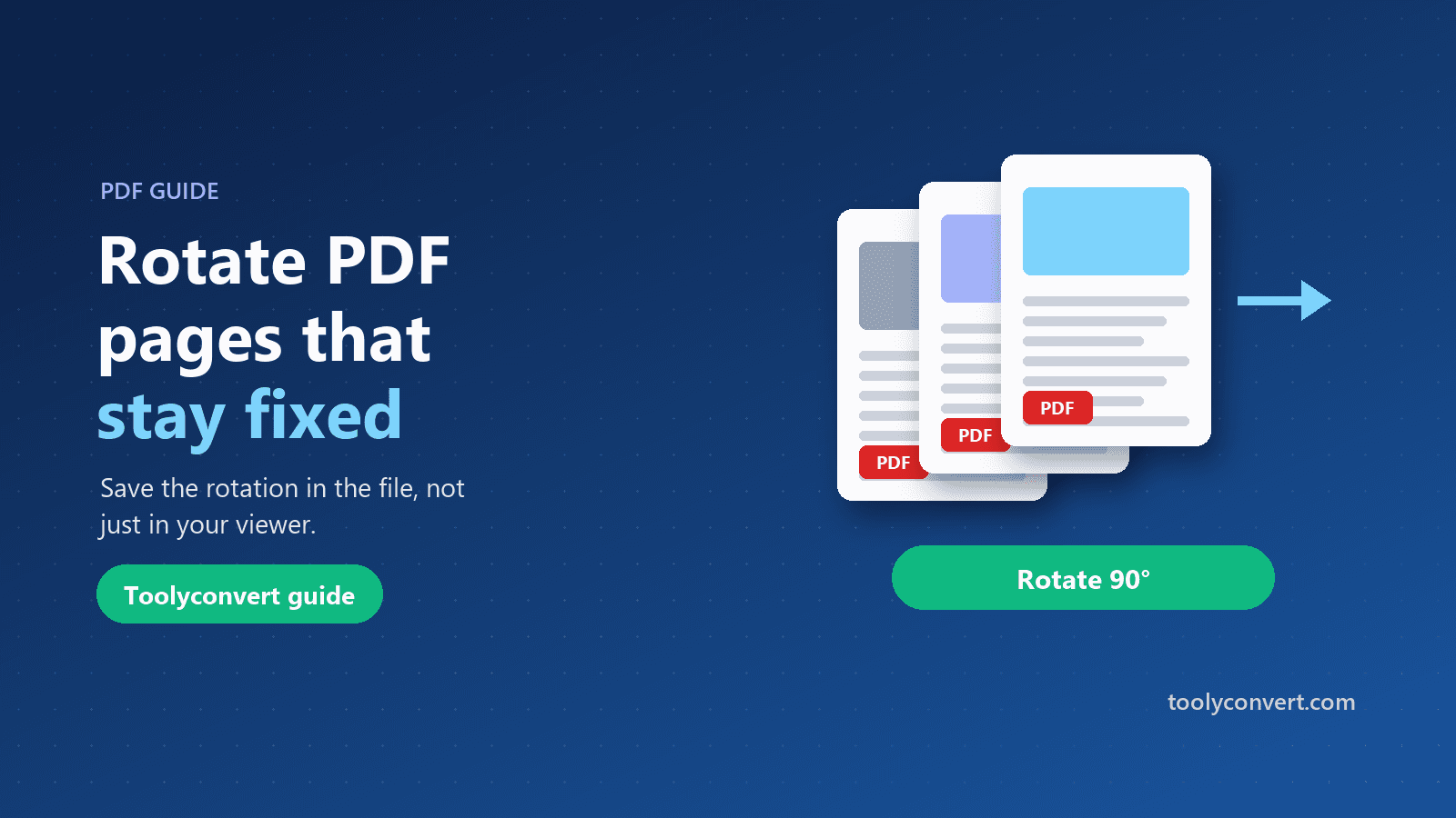 How to Rotate PDF Pages and Save Them (So They Stay Fixed) article