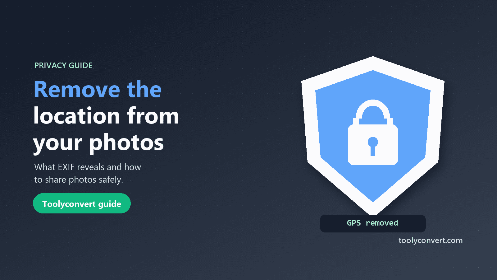 How to Remove Location and Hidden Data from Your Photos article