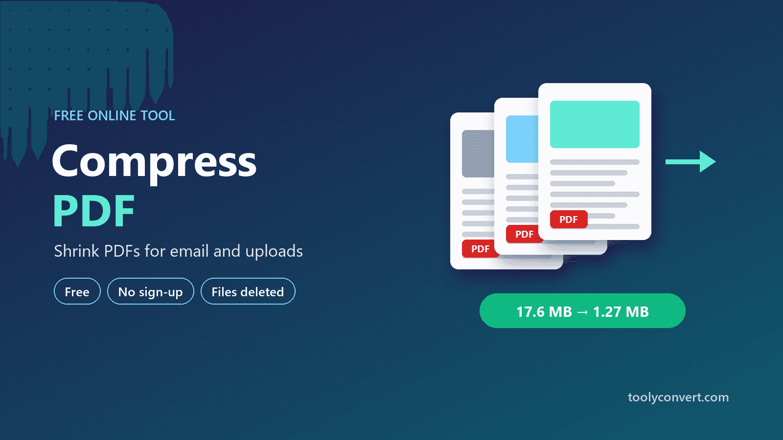 Compress PDF tool