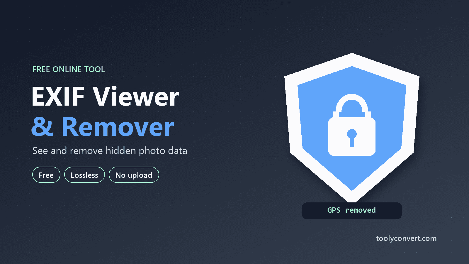 EXIF Data Viewer & Remover tool