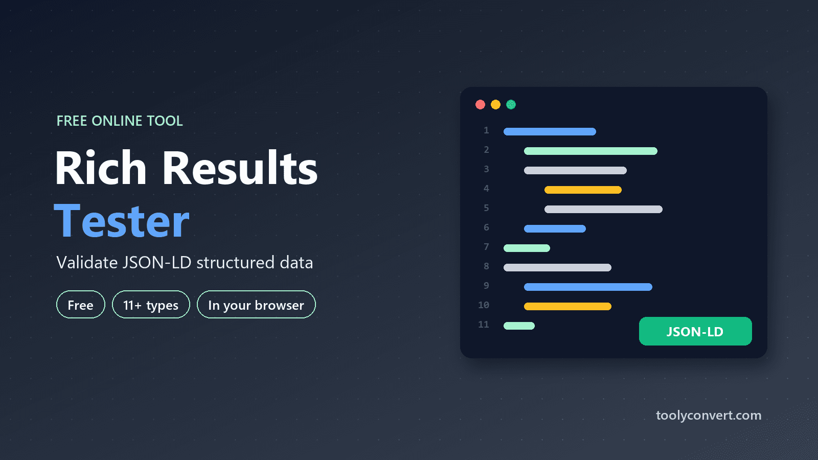 Structured Data & Rich Results Checker tool