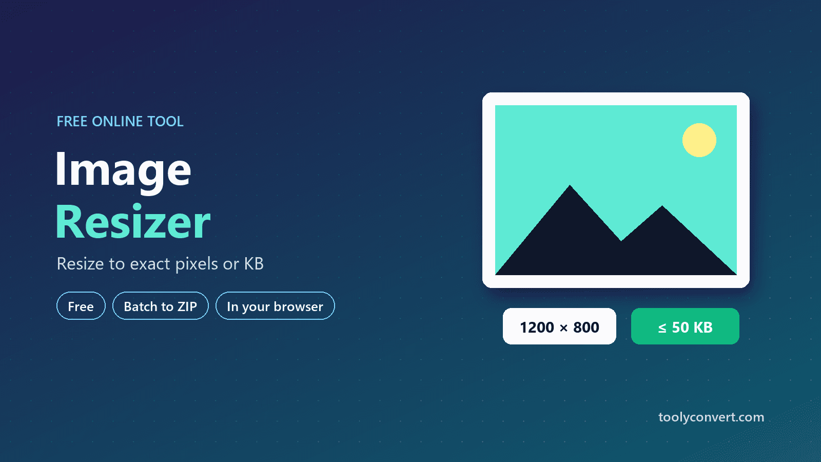 Image Resizer tool
