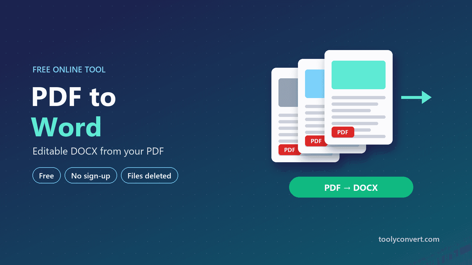 PDF to Word Converter tool