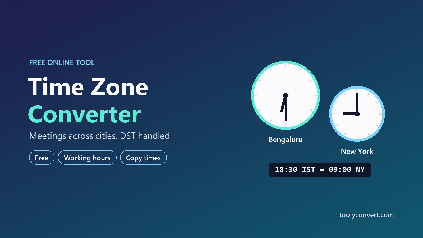 Time Zone Converter tool