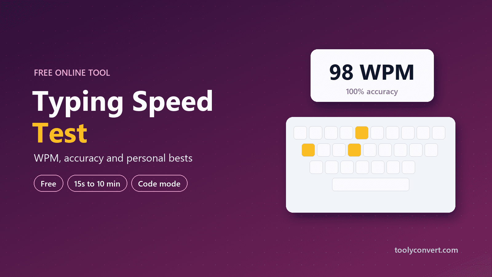 Typing Speed Test tool