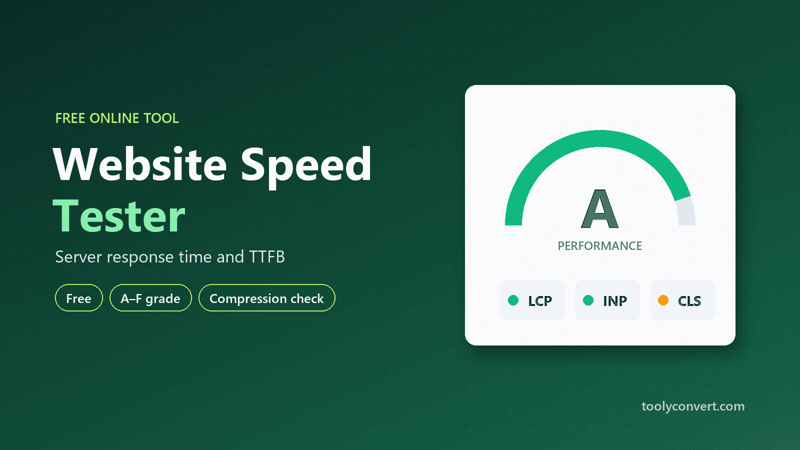 Website Speed & Server Response Tester tool