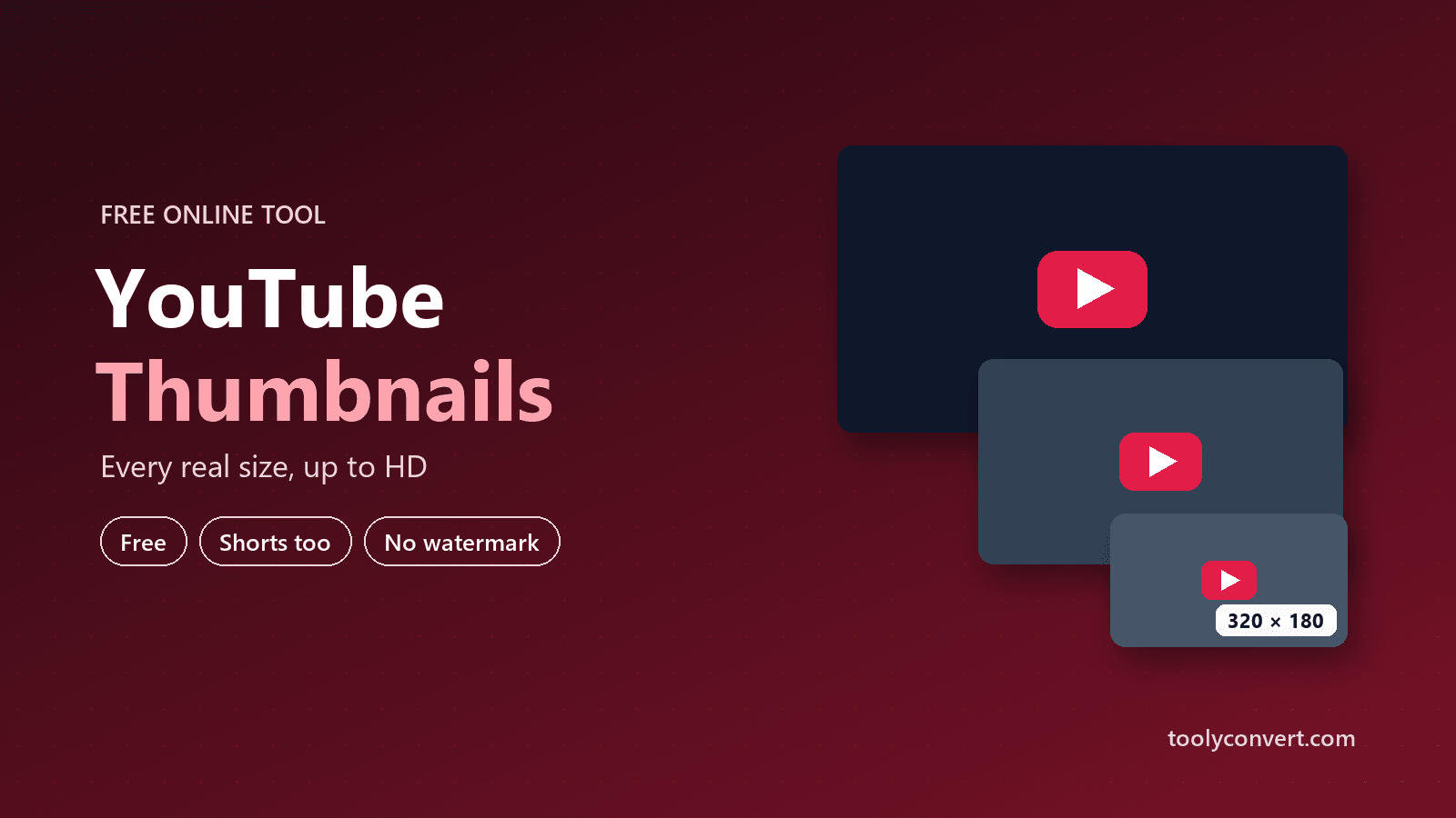 YouTube Thumbnail Downloader tool