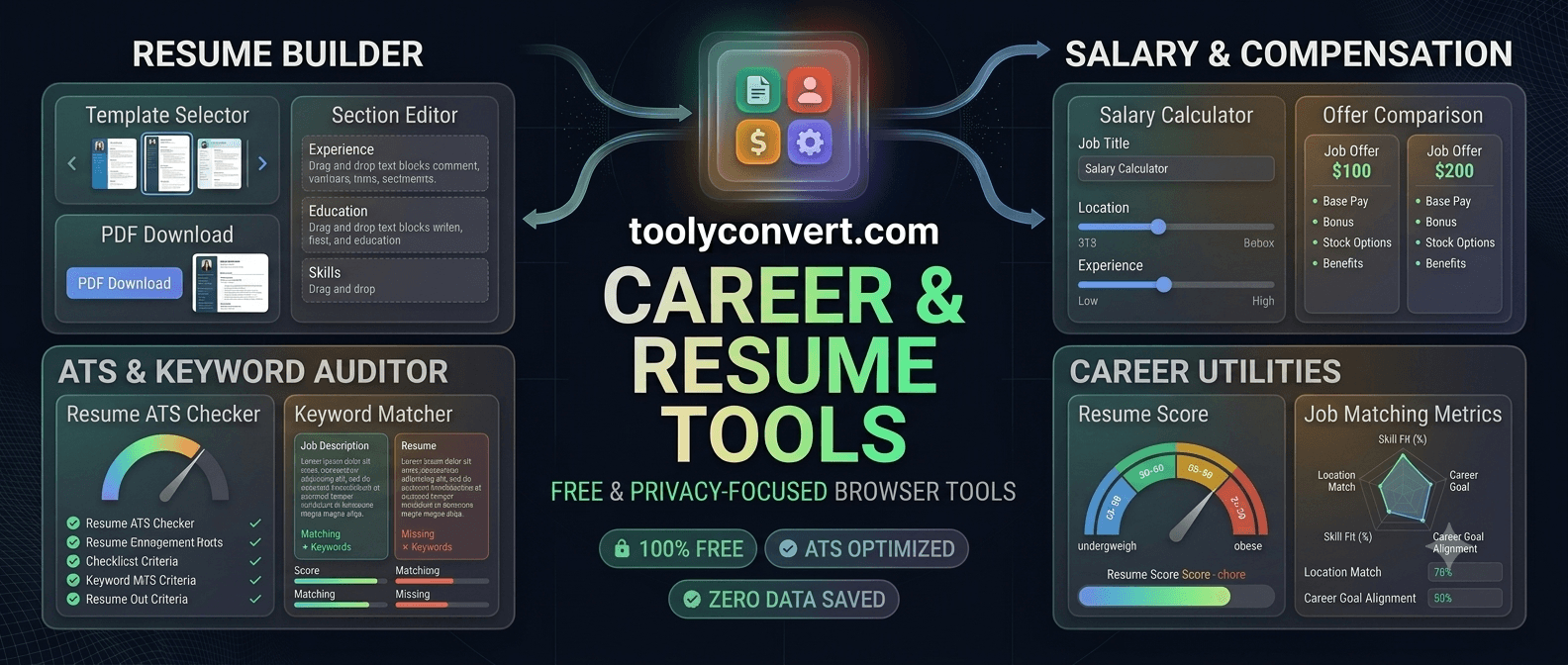 Career tools category