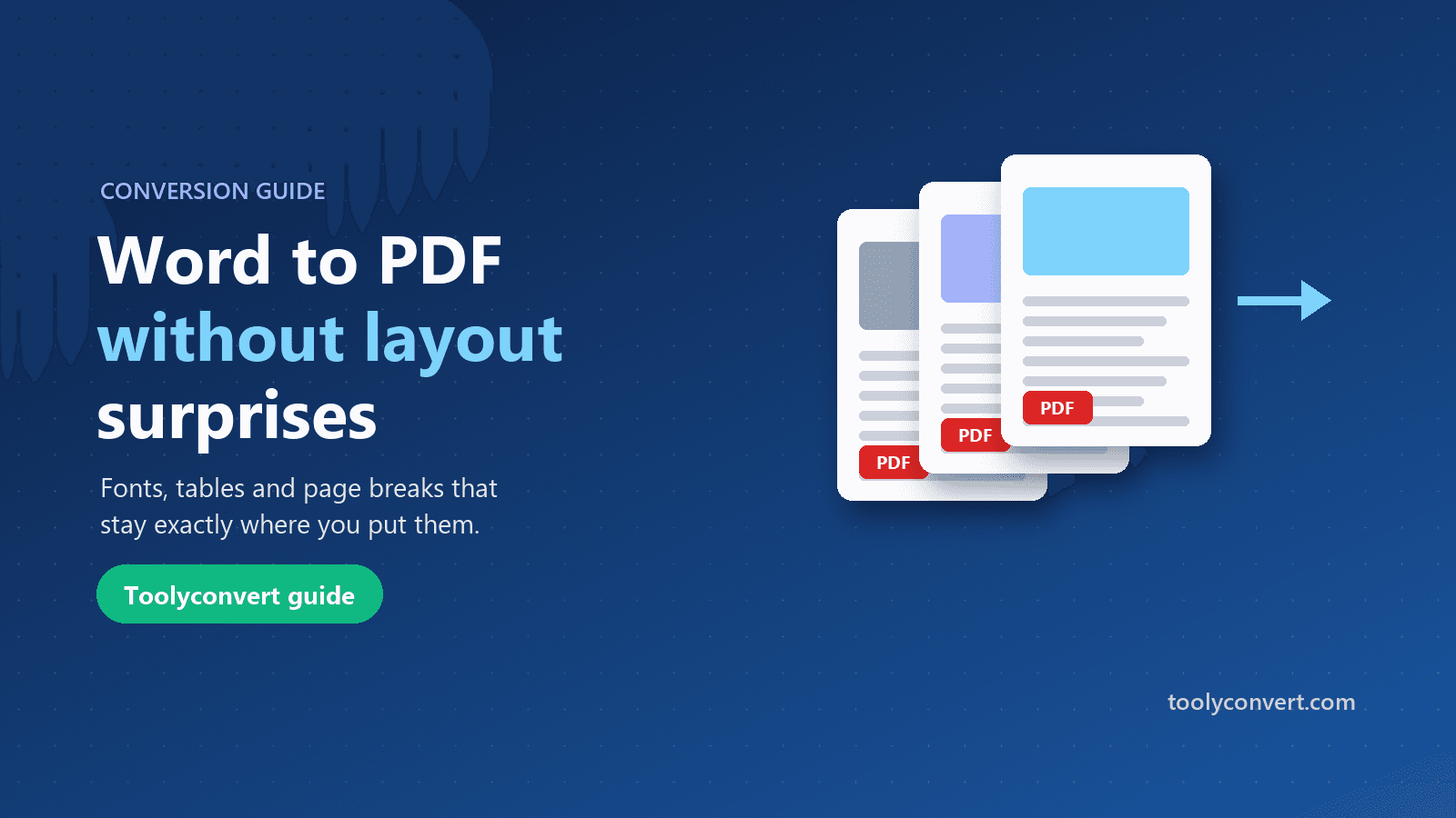 How to Convert Word to PDF Without the Layout Shifting article