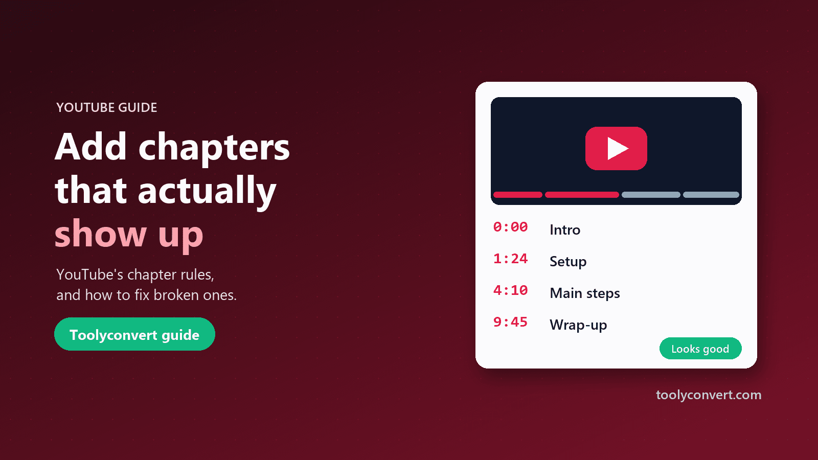 How to Add Chapters to YouTube Videos (and Fix Ones That Don’t Show) article