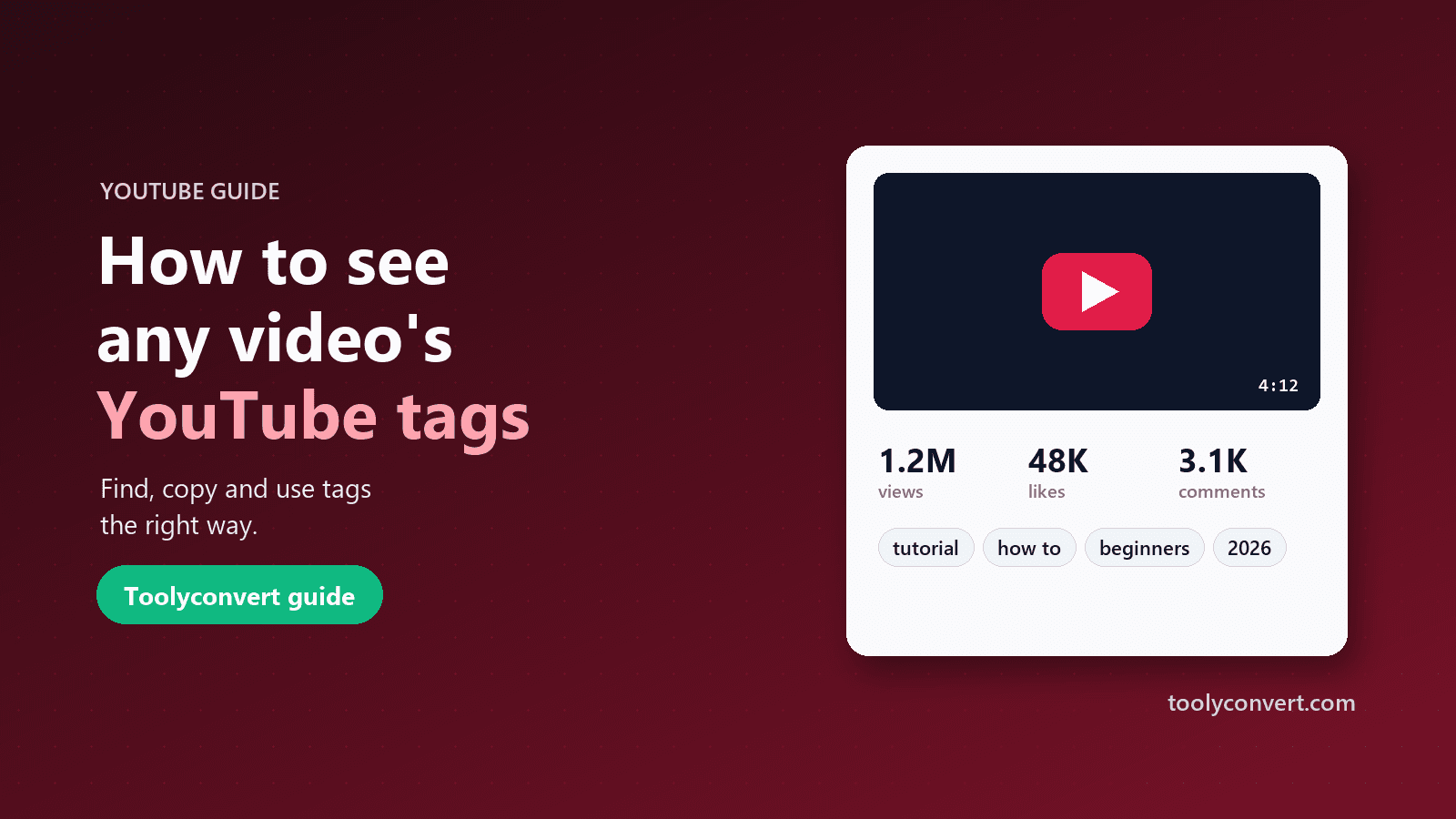 How to See Any YouTube Video’s Tags (and How to Use Them) article